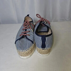 Botkier Wren Striped Espadrilles‎ Sz 11M